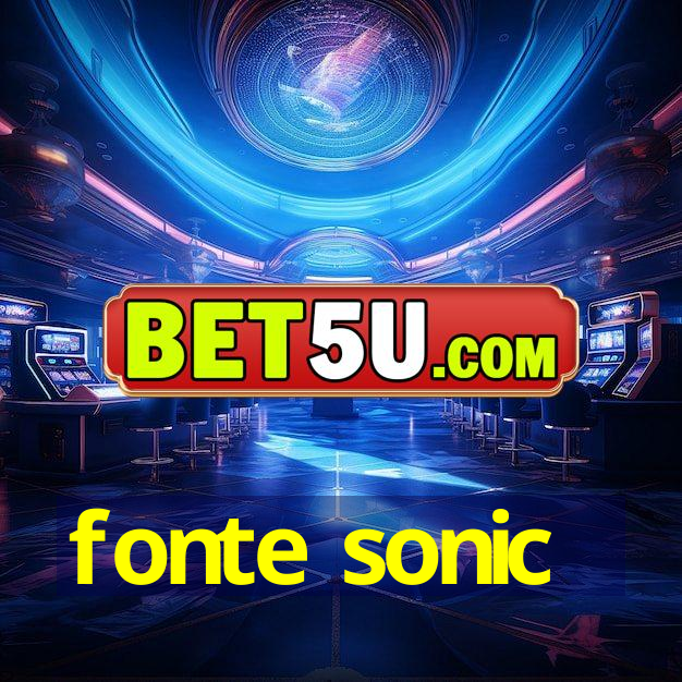 fonte sonic